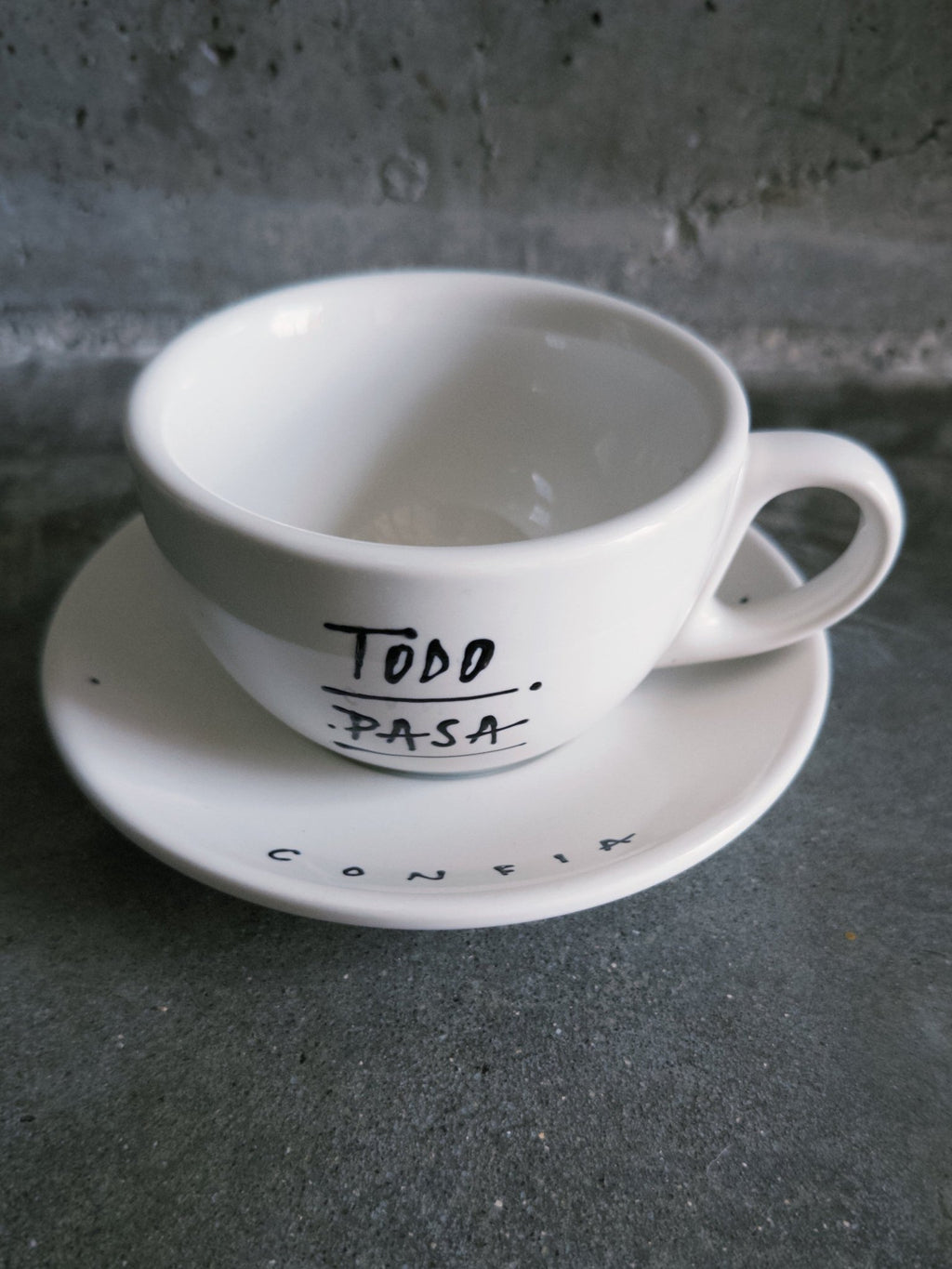Americano hand - painted cup - Camilo Rojas Shop