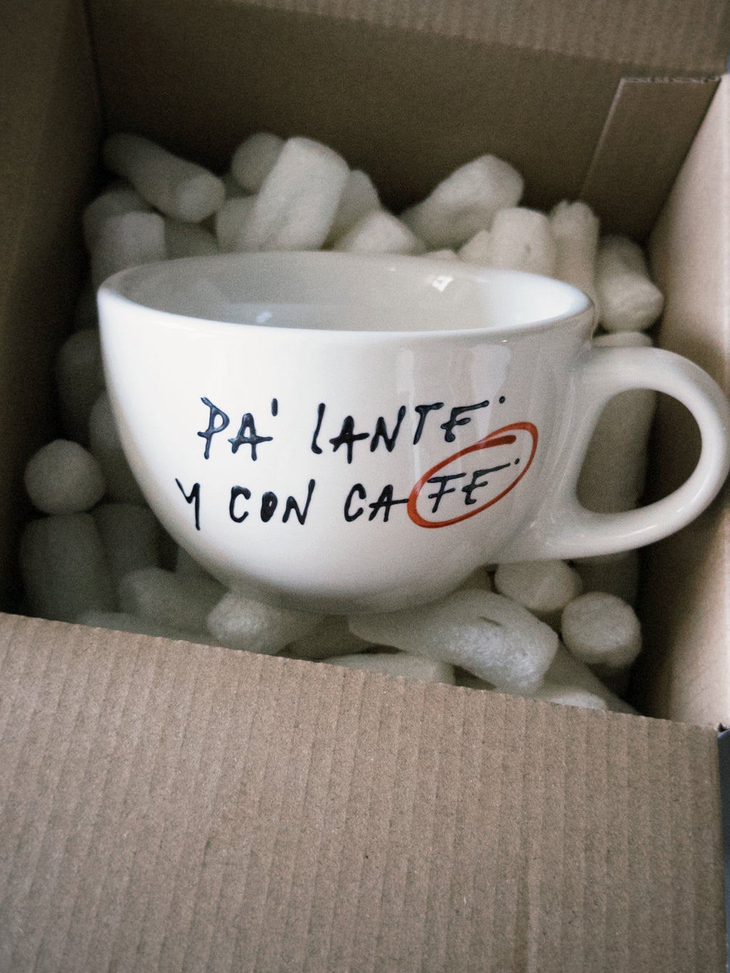 Americano hand - painted cup - Camilo Rojas Shop