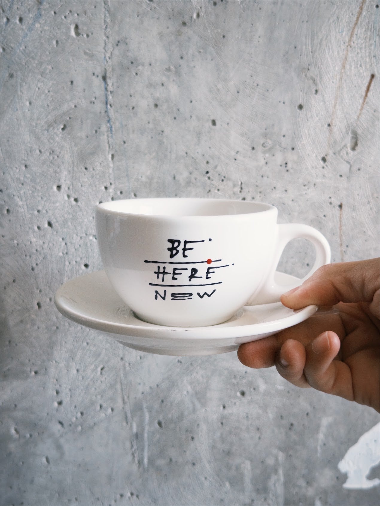Hand - Painted Americano cup - Camilo Rojas Shop
