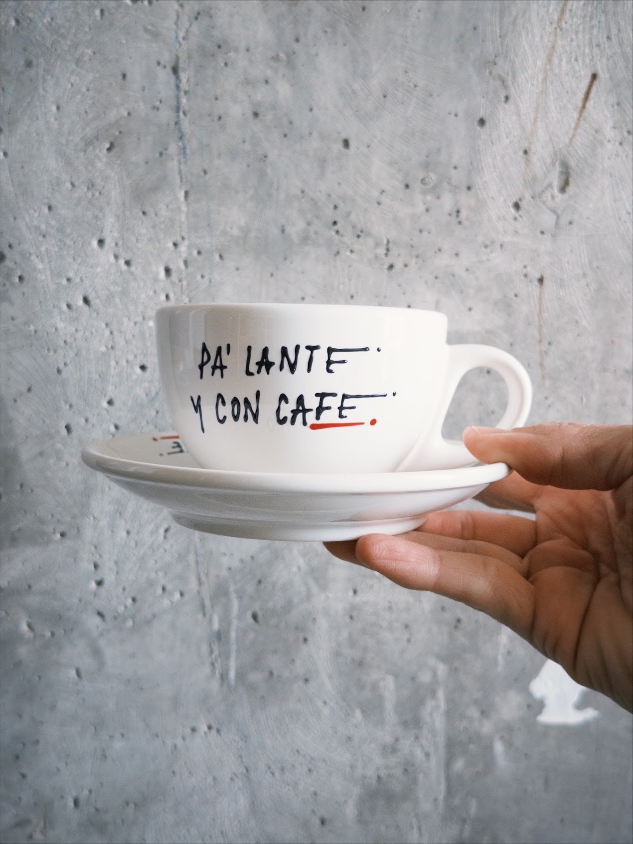 Hand - Painted Americano cup - Camilo Rojas Shop