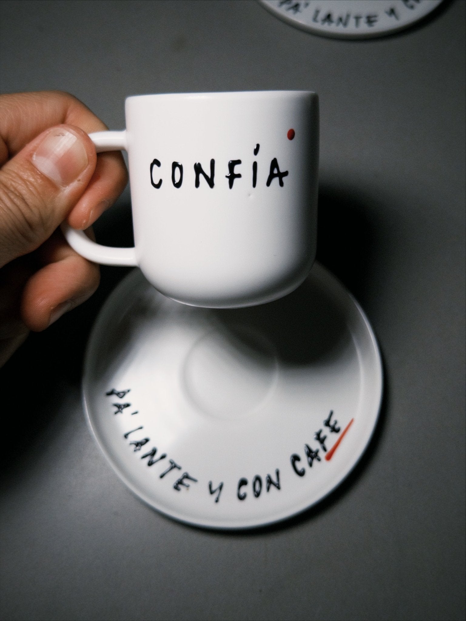 Hand - Painted Espresso Cup - Camilo Rojas Shop