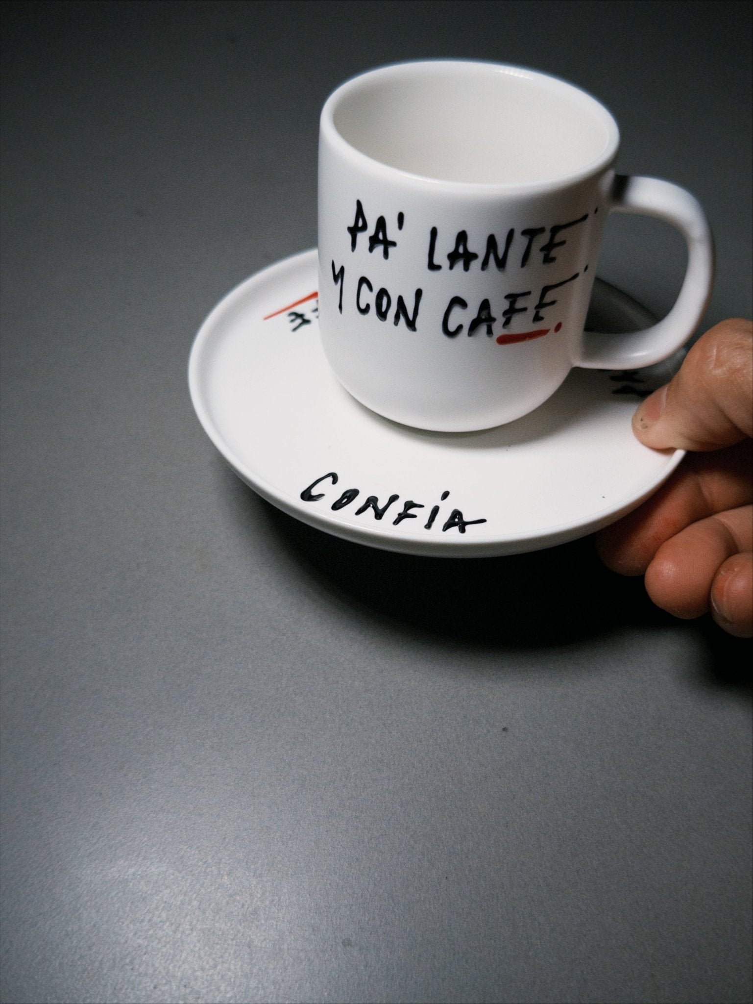 Hand - Painted Espresso Cup - Camilo Rojas Shop