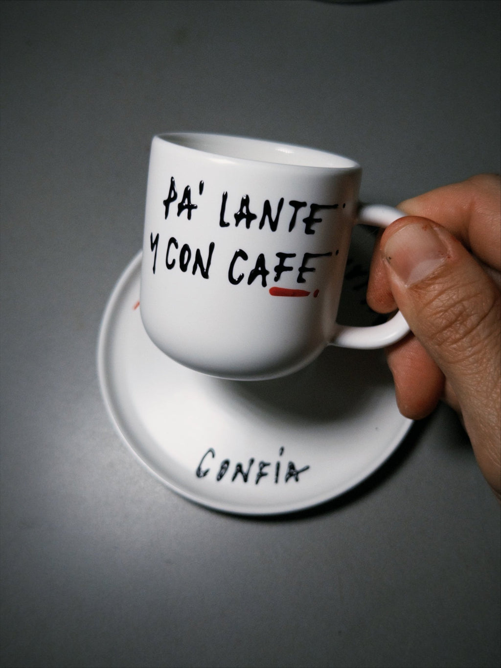 Hand - Painted Espresso Cup - Camilo Rojas Shop