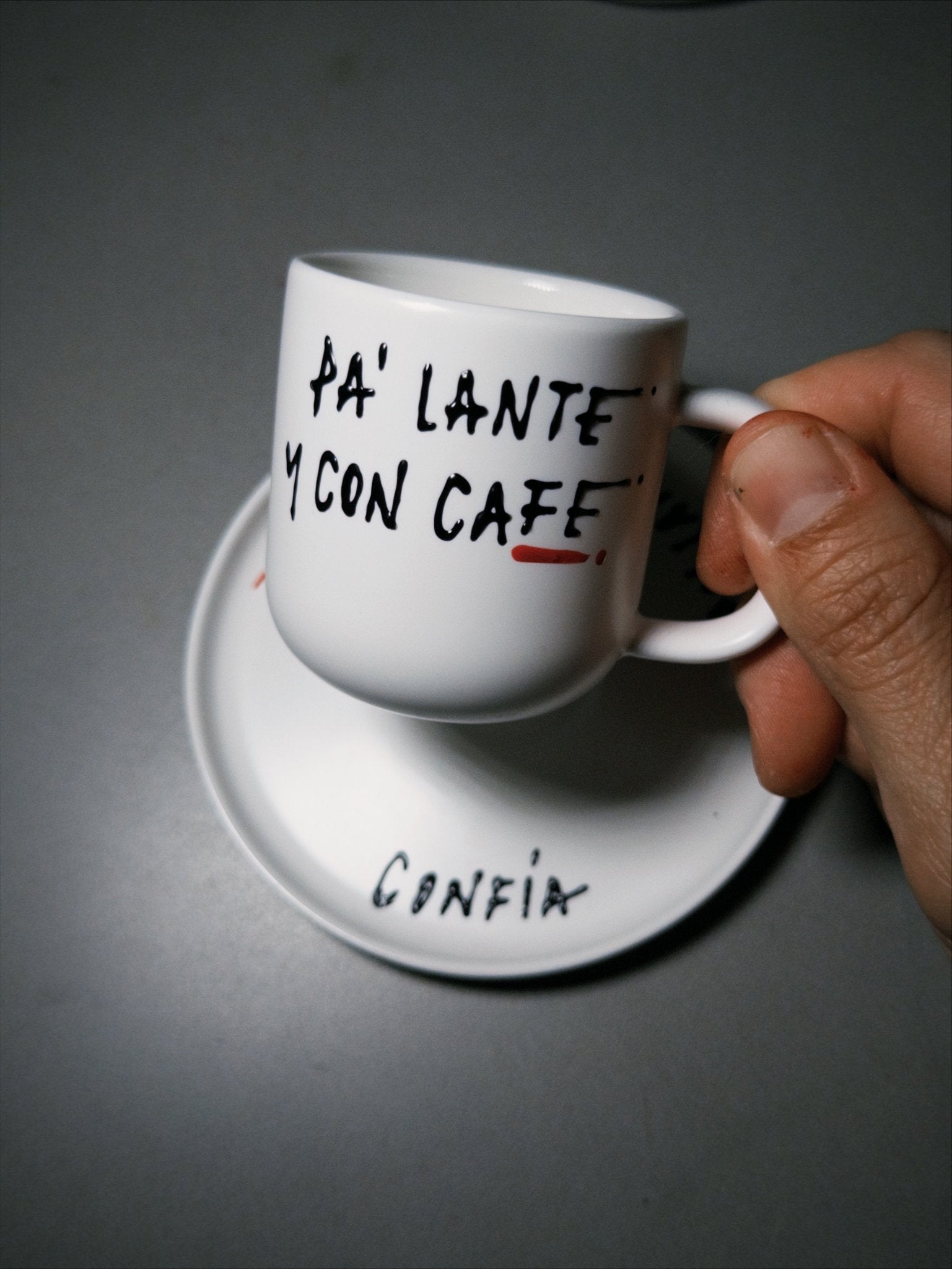 Hand - Painted Espresso Cup - Camilo Rojas Shop