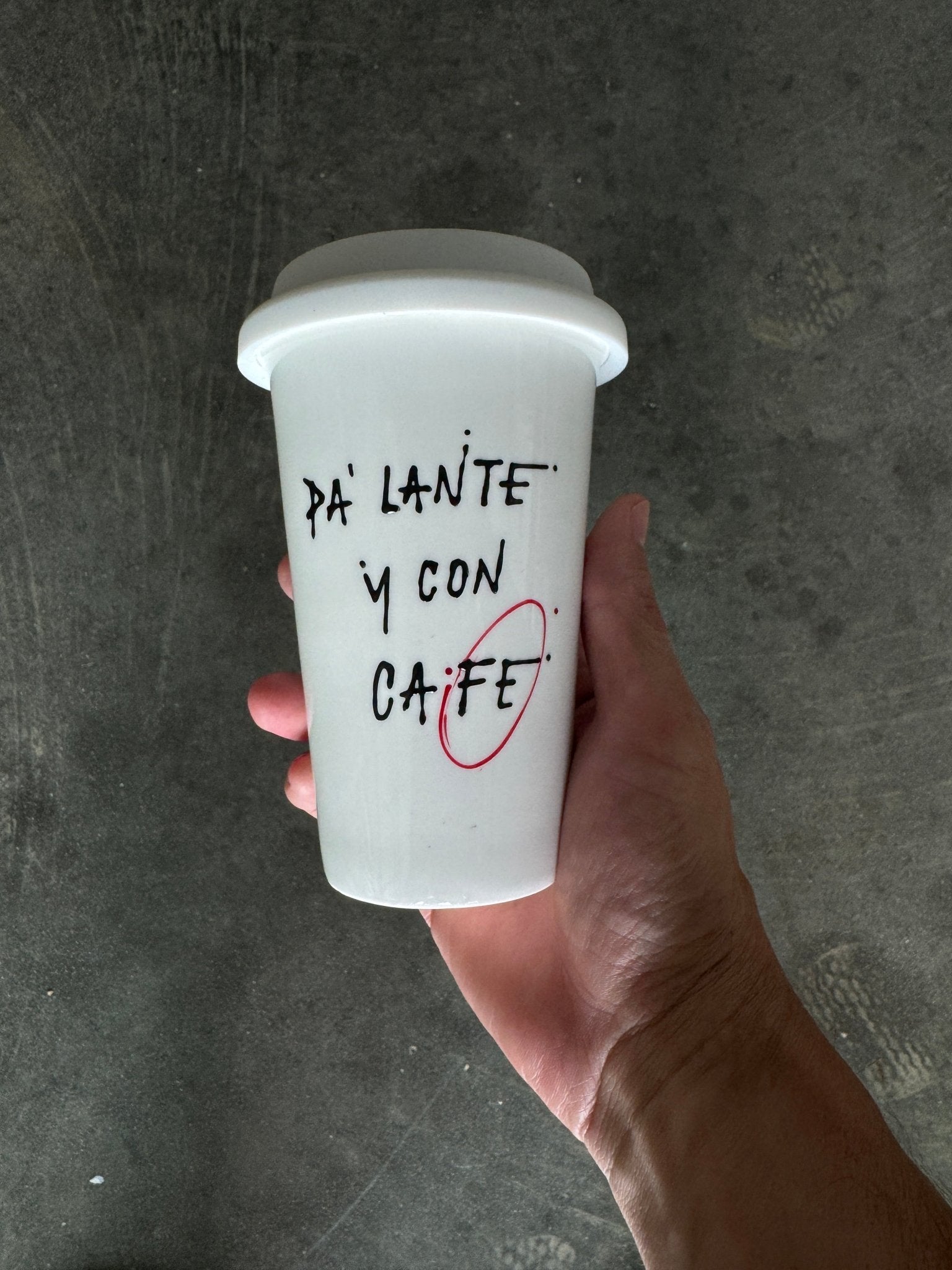 Hand - Painted Travel Mug - Camilo Rojas Shop