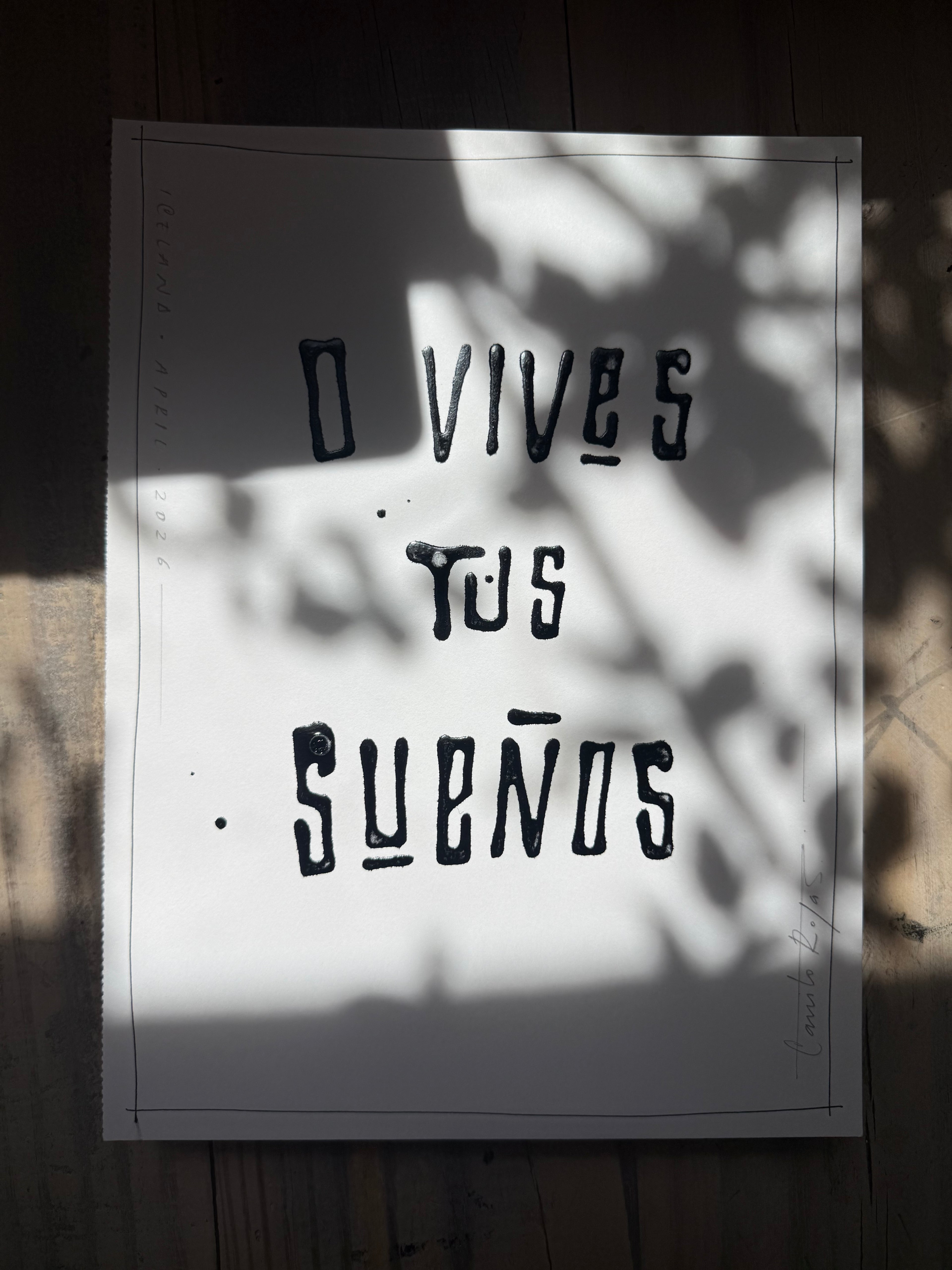 o vives tus miedos o vives tus sueños