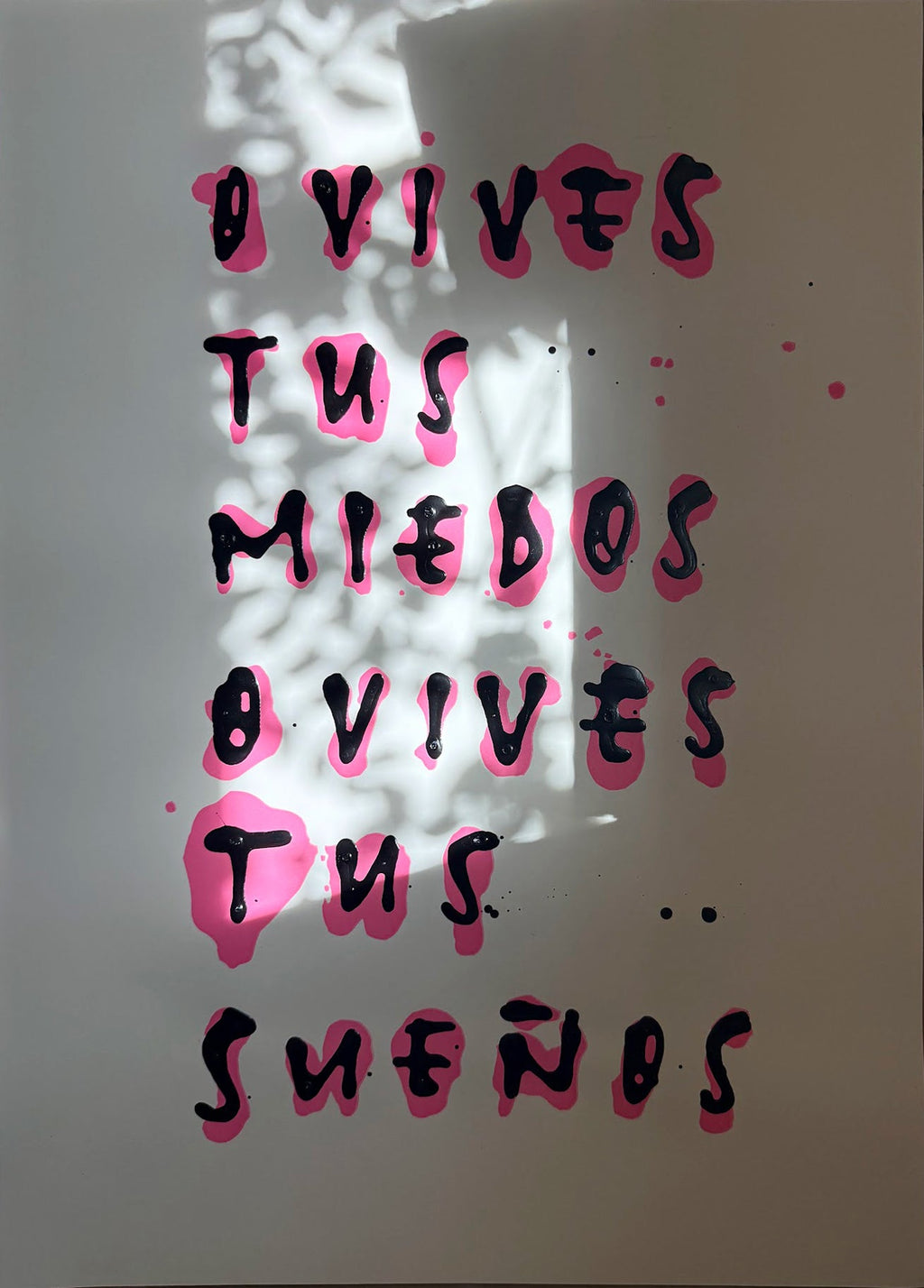 O vives tus miedos o vives tus sueños - Camilo Rojas Shop