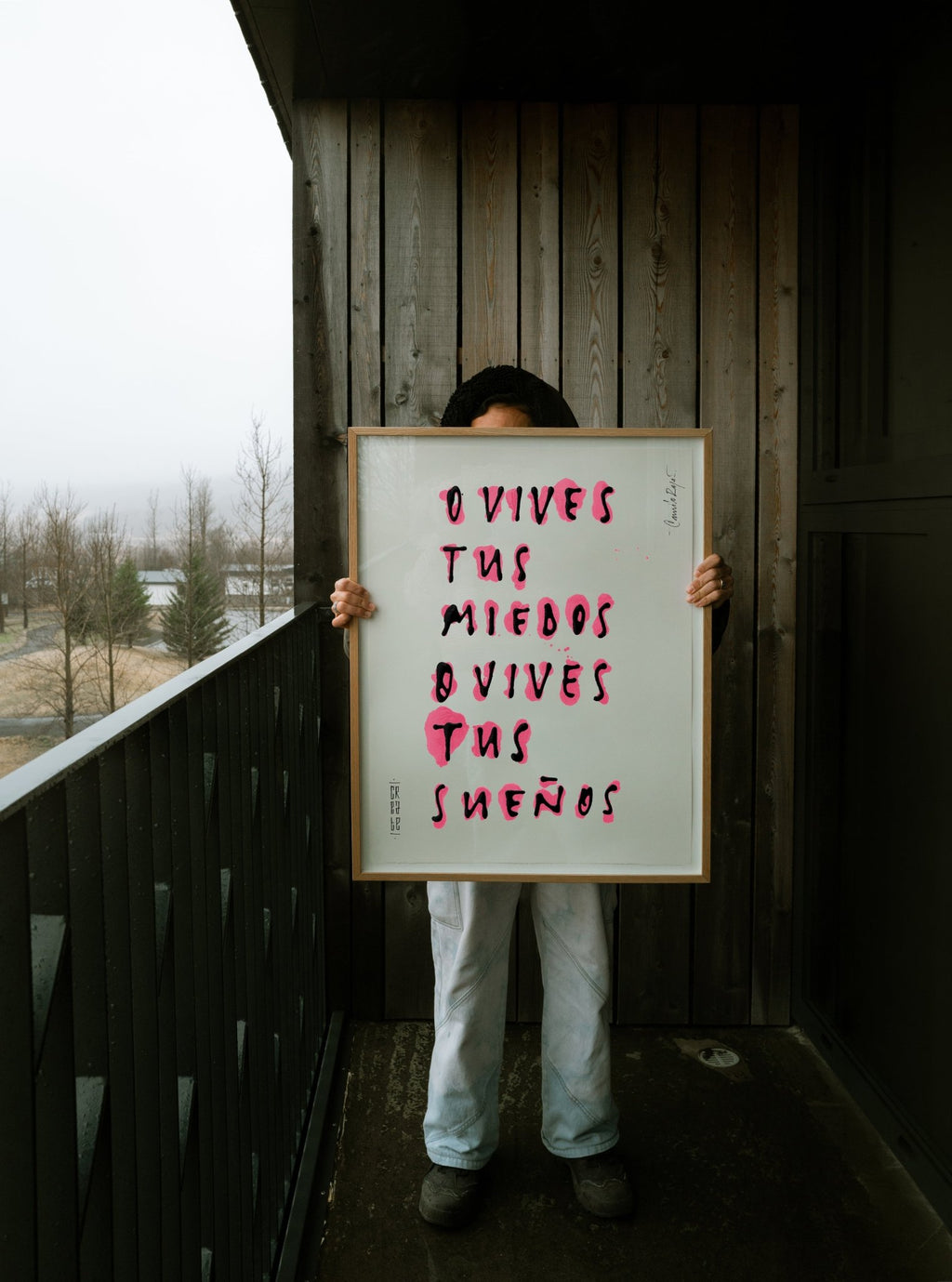 O vives tus miedos o vives tus sueños - Camilo Rojas Shop