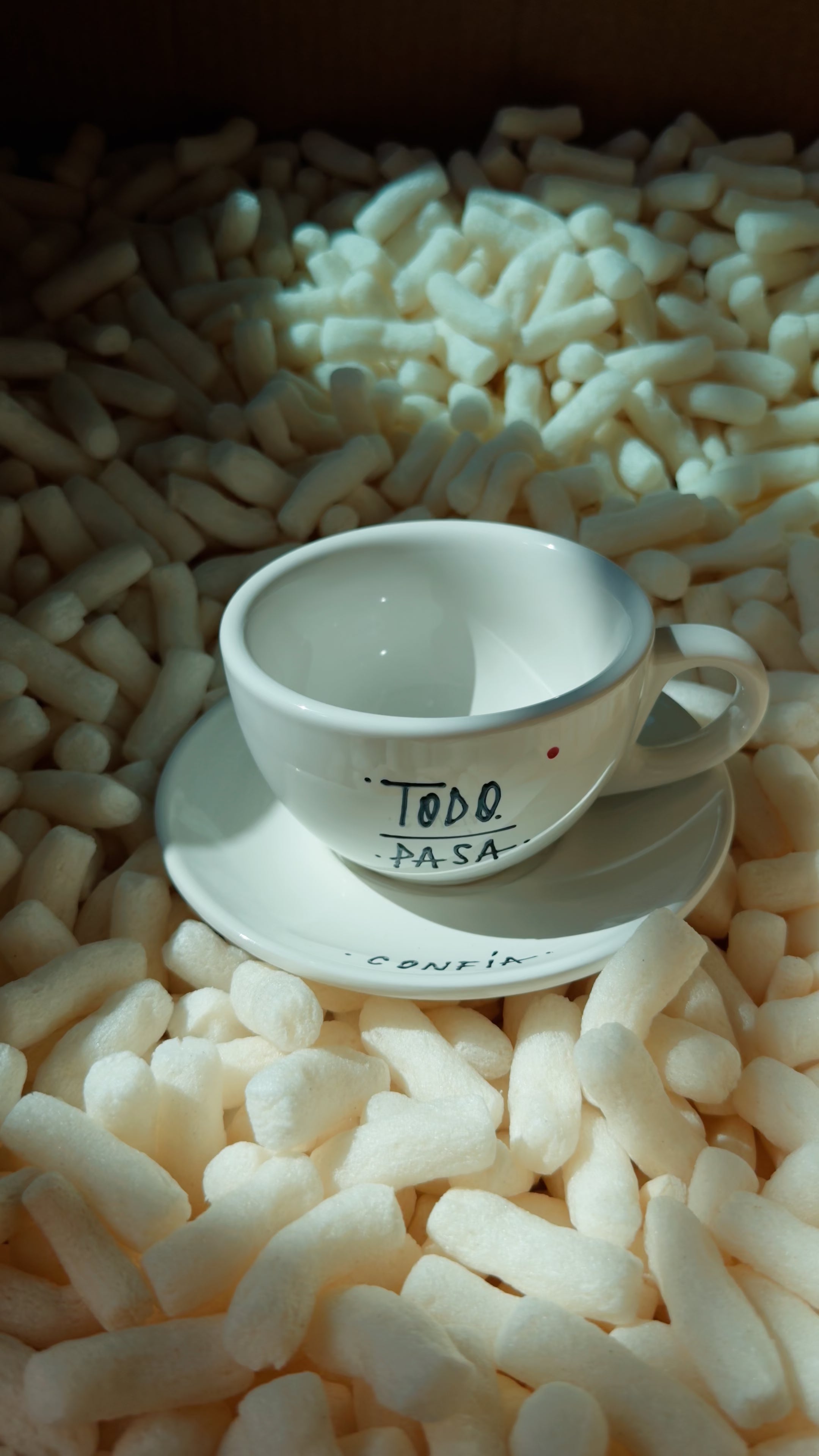 Hand-Painted Americano cup