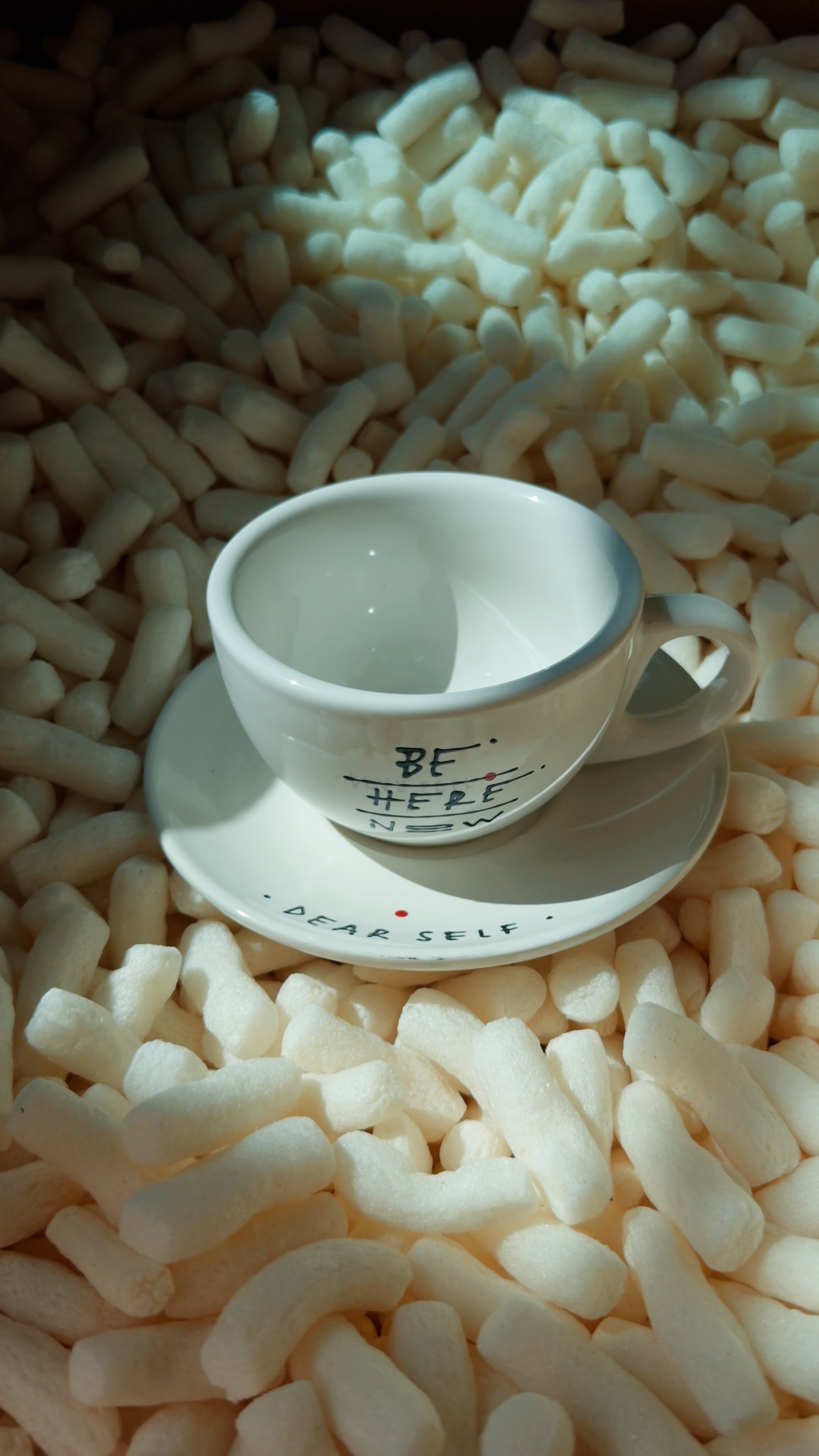 Hand-Painted Americano cup