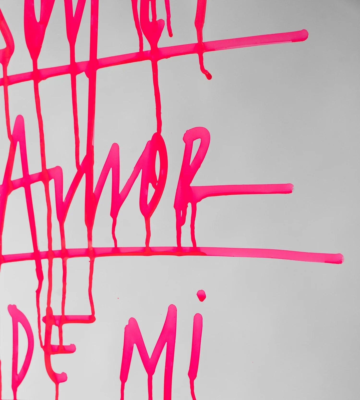 Soy el amor de mi vida Acrylic - Camilo Rojas Shop