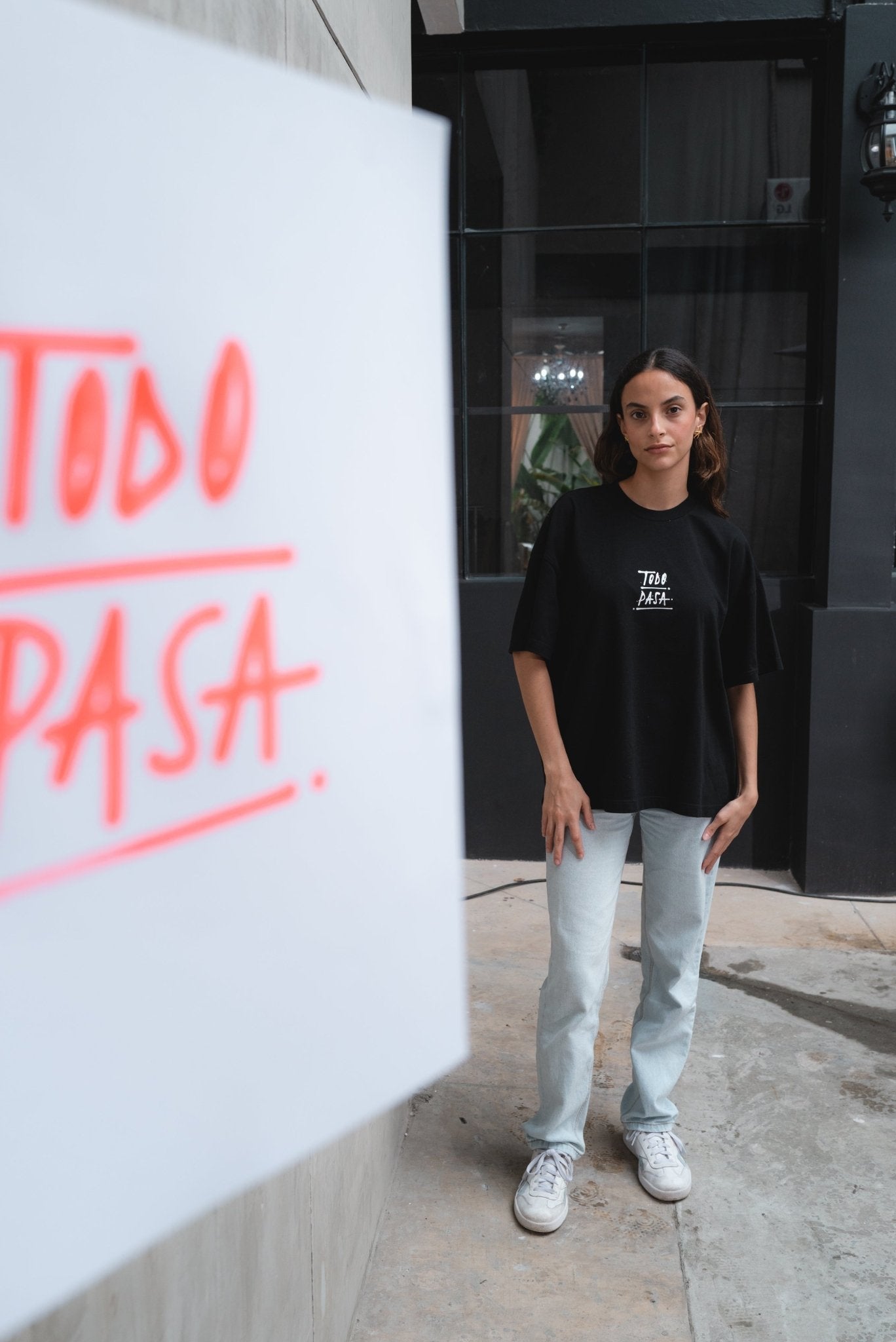 Todo Pasa Black Center - Camilo Rojas Shop