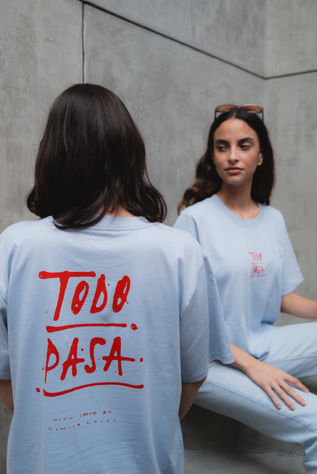 Todo Pasa Pastel Blue - Camilo Rojas Shop