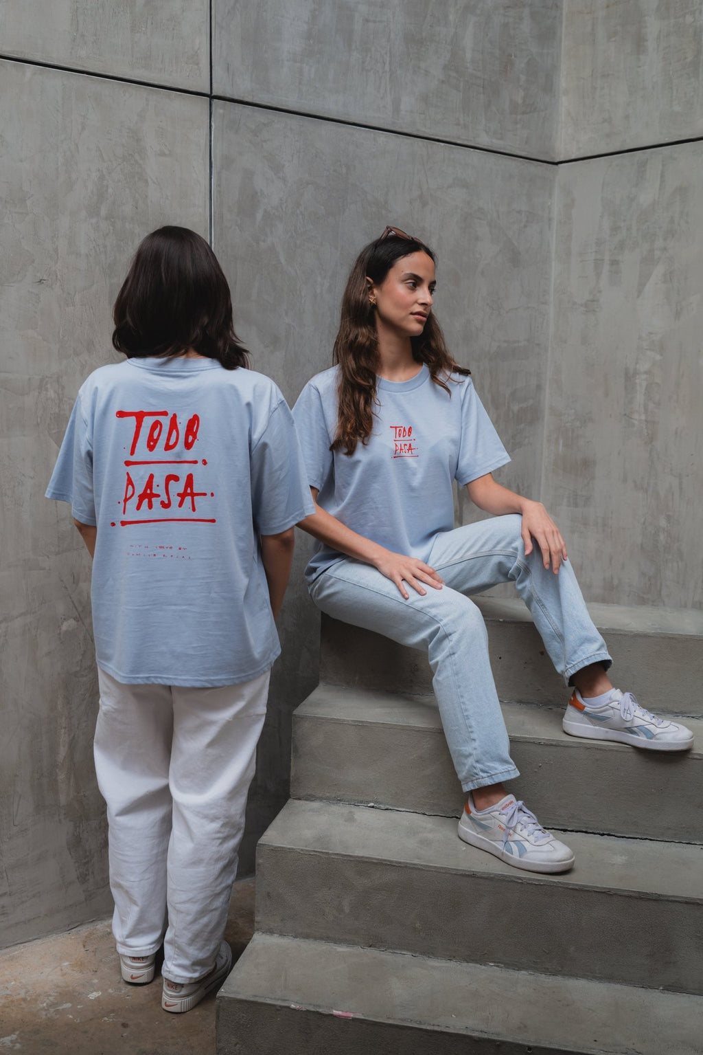 Todo Pasa Pastel Blue - Camilo Rojas Shop