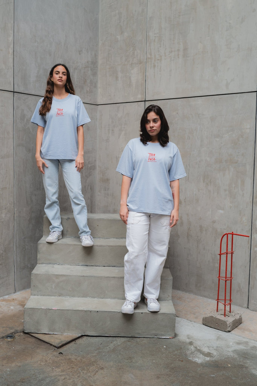 Todo Pasa Pastel Blue - Camilo Rojas Shop