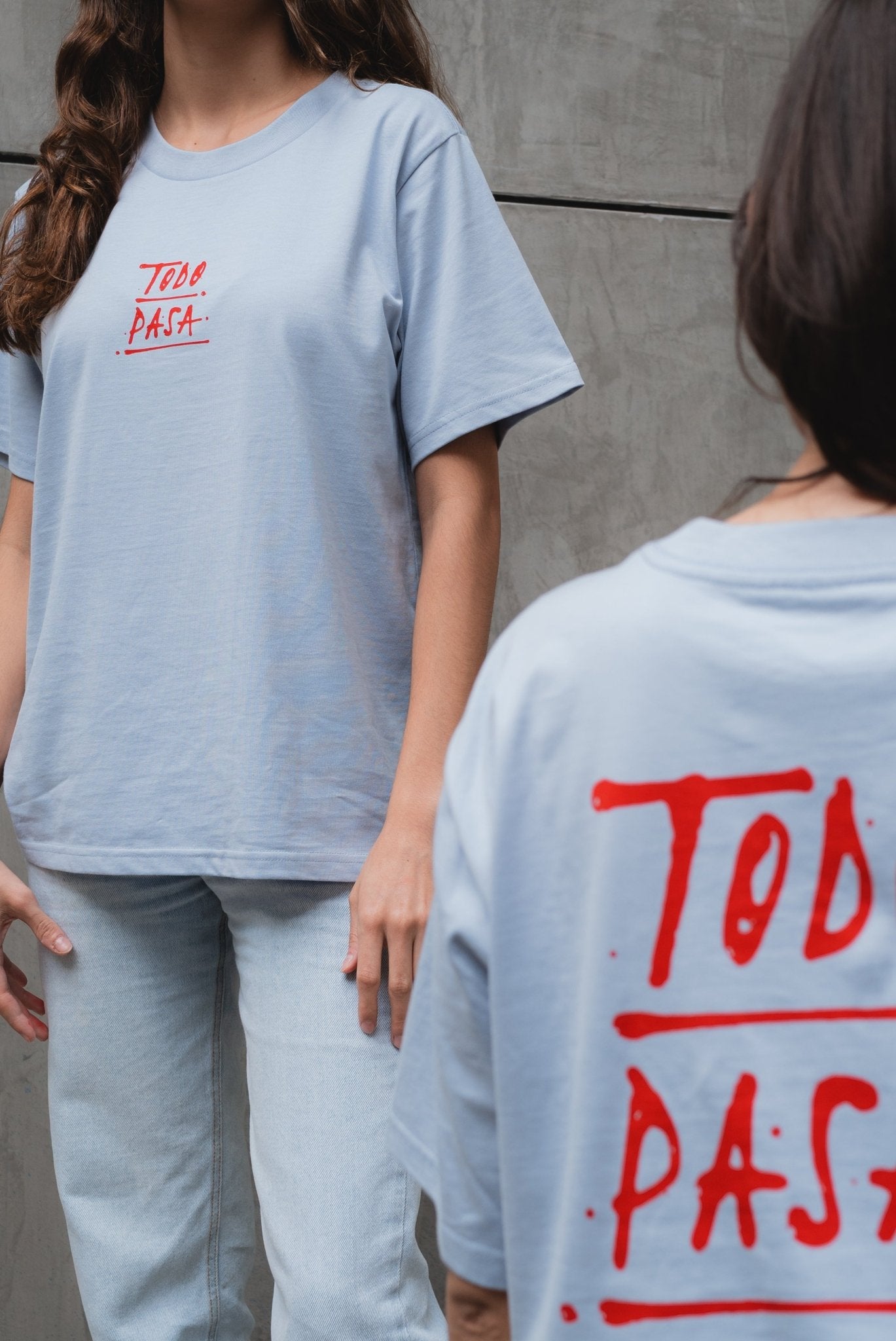 Todo Pasa Pastel Blue - Camilo Rojas Shop