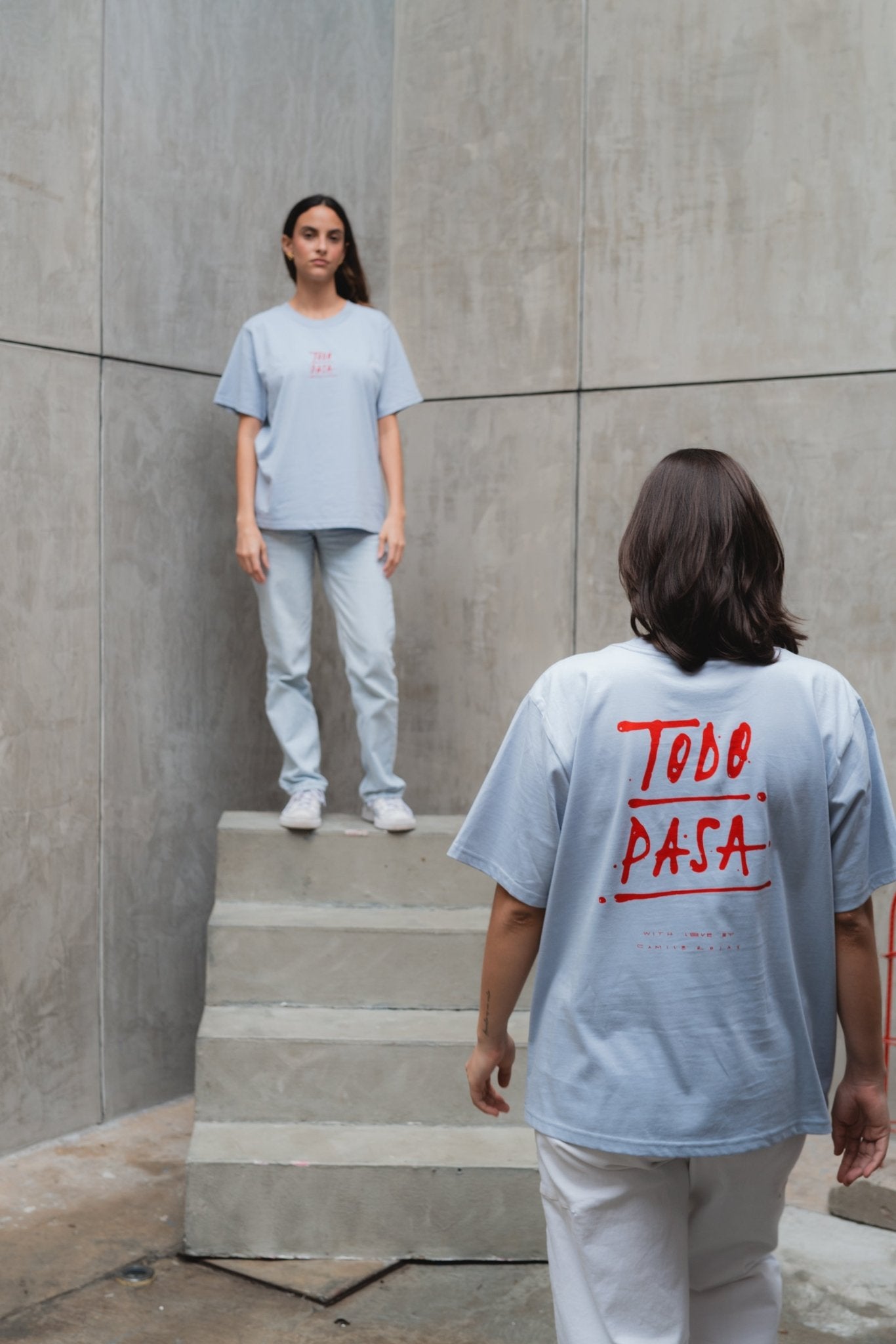 Todo Pasa Pastel Blue - Camilo Rojas Shop