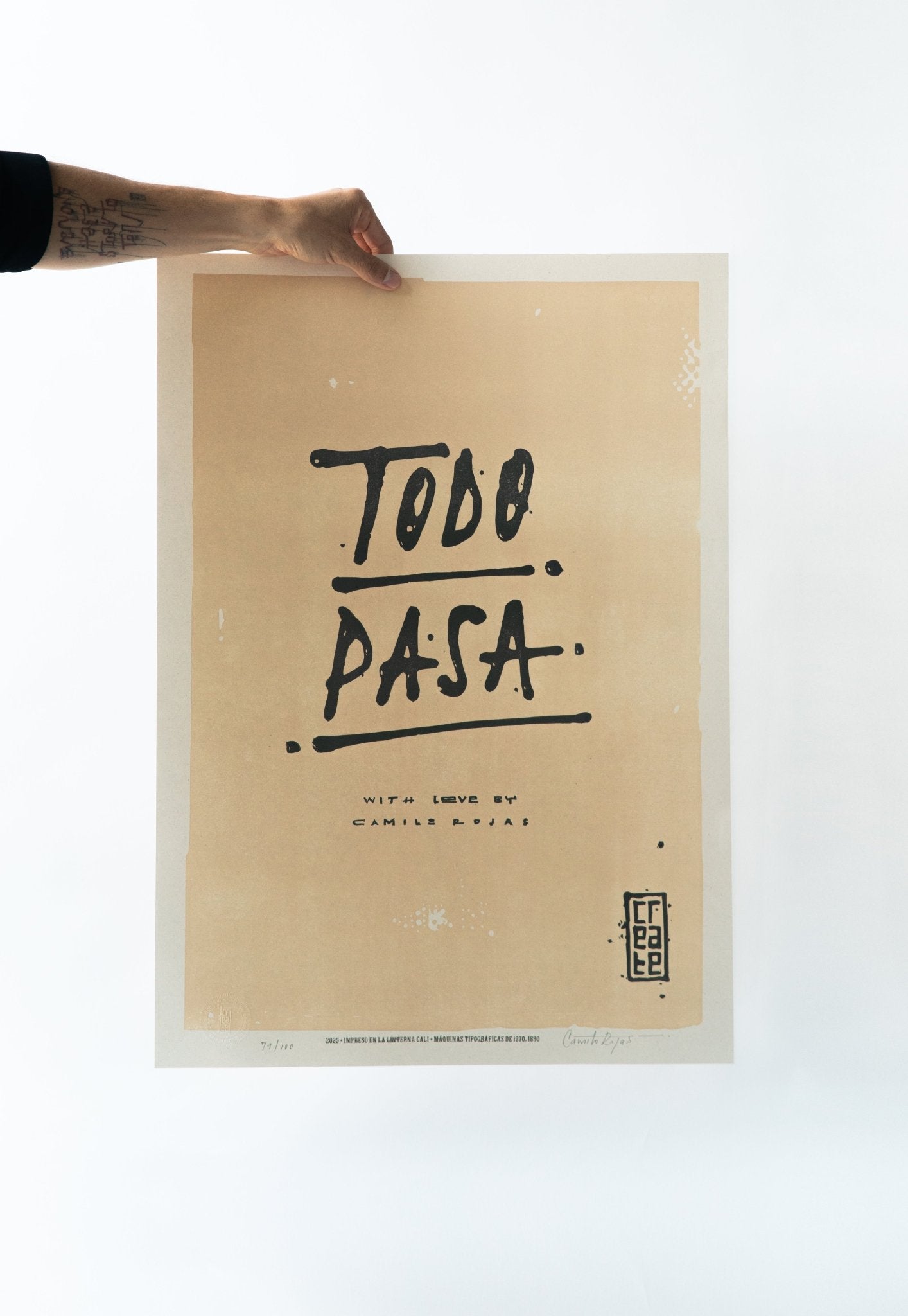 Todo Pasa Poster - Camilo Rojas Shop