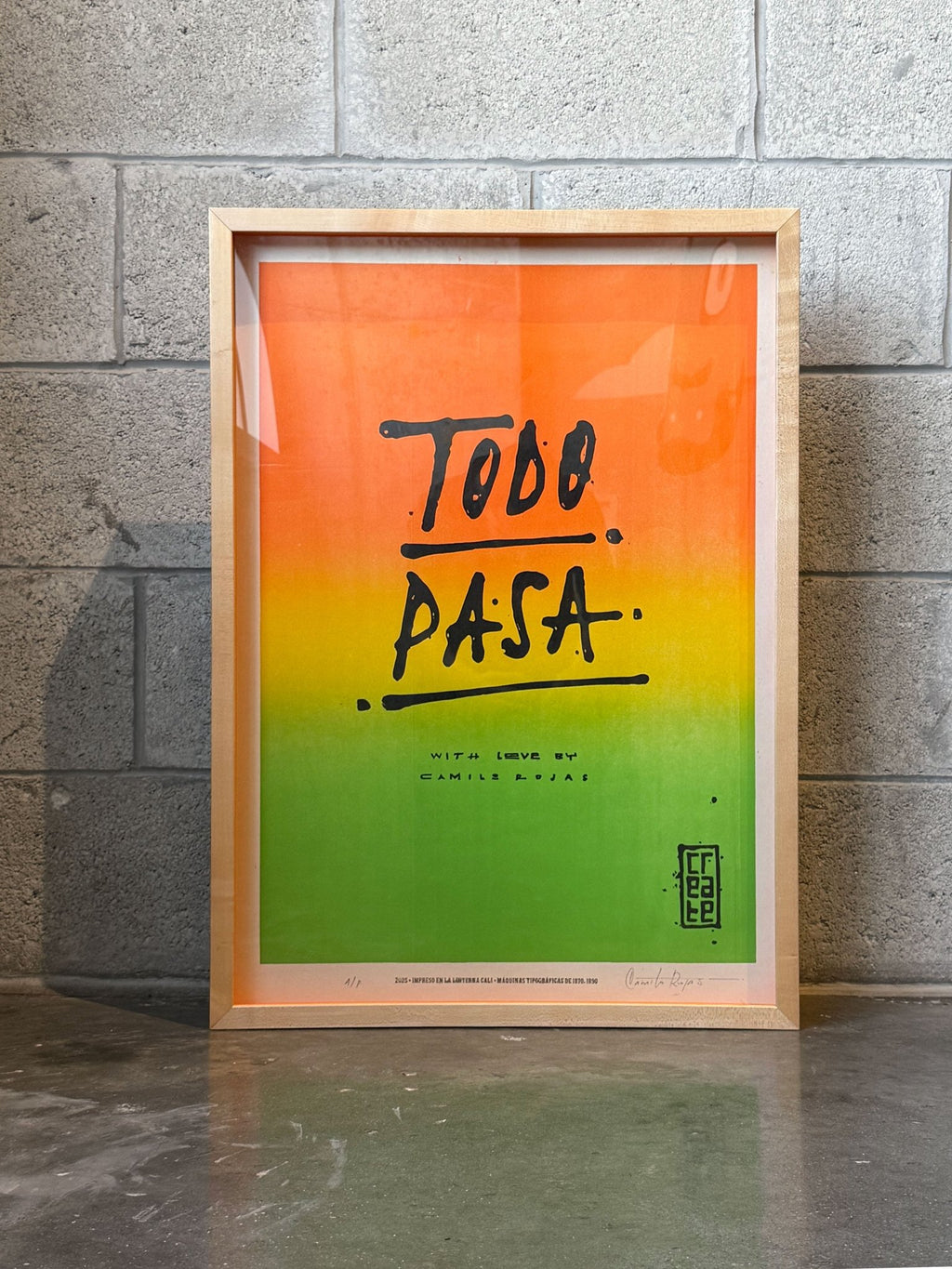 Todo Pasa - Sunset - Camilo Rojas Shop