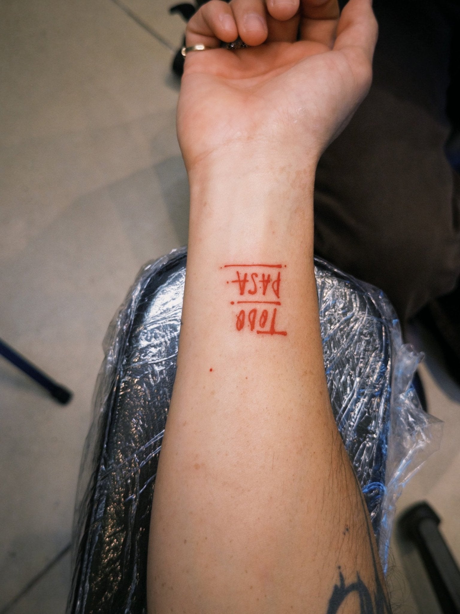 TODO PASA tattoo ticket - Camilo Rojas Shop
