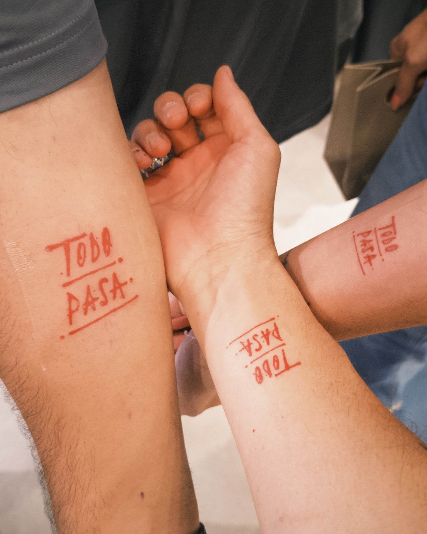 TODO PASA tattoo ticket - Camilo Rojas Shop